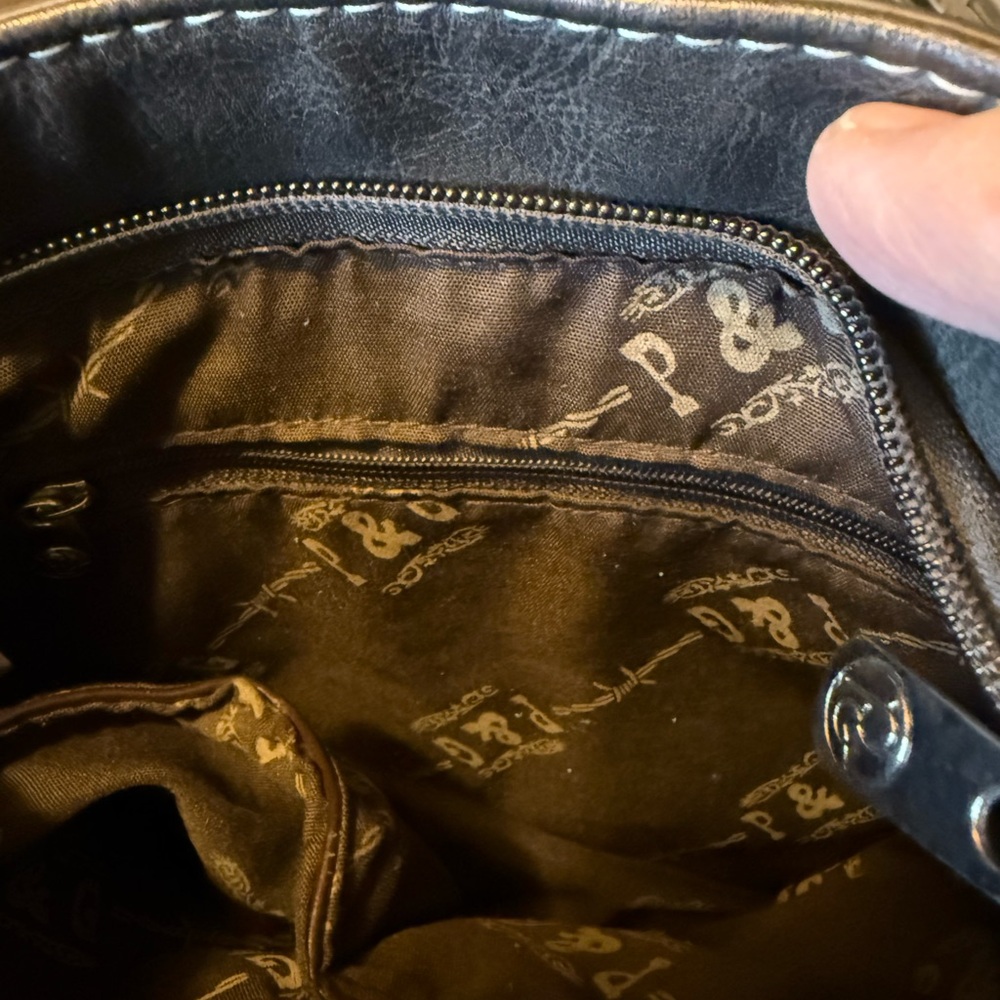 P&G Hand Embroidered Leather Accent Crossbody Bag.
Beautifully made! 🥰 - Picture 6 of 10